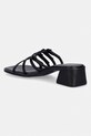 Boty Camper pantofle dámské kožené Kora Sandal K201911.001 černá