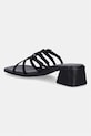 Boty Camper pantofle dámské kožené Kora Sandal K201911.001 černá