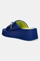 Obuv Koi Footwear šľapky na platforme po celej dĺžke dámske Startstruck Flatform Slip On Sandals Starstruck tmavomodrá