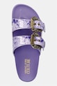 Versace Jeans Couture klapki damskie fioletowy 80VA3SM1.ZS366.338