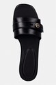 Tory Burch klapki skórzane Romy Slide czarny 181993.006