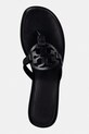 Tory Burch japanke za žene kožne Miller Wedge crna 159829.006