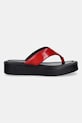 Vagabond Shoemakers șlapi pentru femei, din piele DANYA 6104.018.47 rosu SS26