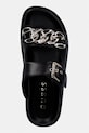 Guess klapki FATEMA5 czarny FLJFT5.ELE03.BLACK