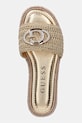 Guess klapki damskie KAYLIS złoty FLJKLI.FAB03.GOLD