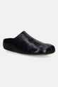 MM6 Maison Margiela klapki mules damskie skórzane czarny S59WX0083.P7561.T8013