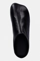MM6 Maison Margiela klapki mules damskie skórzane czarny S59WX0083.P7561.T8013