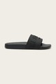 AllSaints klapki Biggy Slider syntetyczny czarny W044FA.BLK