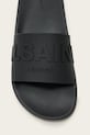 AllSaints klapki Biggy Slider W044FA.BLK czarny