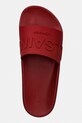 Šľapky AllSaints Biggy Slider červená W044FA.RED