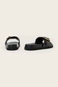Παπούτσια Δερμάτινες παντόφλες AllSaints Ellie Western Sandals W038FE.BLK μαύρο