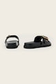 Παπούτσια Δερμάτινες παντόφλες AllSaints Ellie Western Sandals W038FE.BLK μαύρο