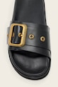 Δερμάτινες παντόφλες AllSaints Ellie Western Sandals W038FE.BLK μαύρο