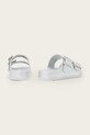Obuwie AllSaints klapki Sian Eva Sandal W036FC srebrny