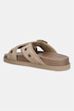 Obuwie AllSaints klapki skórzane Suki Western Sandal W042FE beżowy