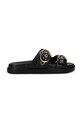 Mexx papucs lapos sarok női TOMA SIKIEL Sandal fekete MI001604261W