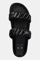 Armani Exchange šľapky dámske čierna XW002574.AF22799.UC001