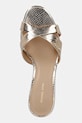 Δερμάτινες παντόφλες MICHAEL Michael Kors Cassidy Kitten Sandal χρυσαφί 40S6CSMS1M.740