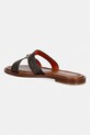 Obuv MICHAEL Michael Kors šľapky dámske Erin Flat Sandal 40S6ERFS2B.200 hnedá