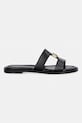 MICHAEL Michael Kors Σαγιονάρες Γυναικείες Δερμάτινες Erin Flat Sandal 40S6ERFS2L.001 μαύρο SS26