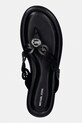 MICHAEL Michael Kors japonki damskie skórzane Janie Thong Sandal czarny 40S6JNFS1L.001