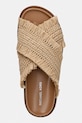 MICHAEL Michael Kors klapki damskie Peyton Flat Sandal beżowy 40S6PYFS1D.270
