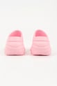 Obuwie Karl Lagerfeld klapki na platformie damskie Kontour Slide KL88900A.VLP różowy