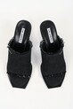 Karl Lagerfeld klapki mules damskie Karl Nft Heel czarny KL39106D.D00