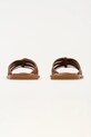 Obuwie Karl Lagerfeld klapki z odkrytą piętą damskie Brio Ii KL85426.022 brązowy