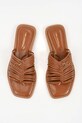 Karl Lagerfeld klapki z odkrytą piętą damskie Brio Ii brązowy KL85426.022
