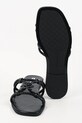 Karl Lagerfeld klapki z odkrytą piętą damskie Olympia Ii KL87406.G0X czarny