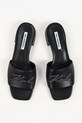 Δερμάτινες παντόφλες Karl Lagerfeld Petalo Ii μαύρο KL80700C.000