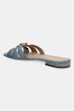 Obuwie Lauren Ralph Lauren klapki damskie Blaike Slide 802P10545001.400 niebieski