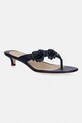 Lauren Ralph Lauren infradito da donna in pelle Frncsa Flwr blu navy 802P10399002.410