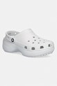 Crocs klapki Classic Platform Clog W 5-8 cm szary 206750.1NK