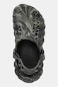 Crocs klapki mules męskie Echo Marbled Clog zielony 208454.3N4