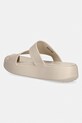 Obuwie Crocs japonki Getaway Platform Toe Loop 210834.0LH beżowy