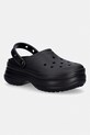 Crocs klapki Classic Stacked Clog pozostałe czarny 211355.060
