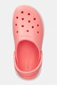 Crocs klapki Classic Frosted Stacked Clog różowy 212567.6UI