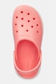 Crocs klapki Classic Frosted Stacked Clog różowy 212567.6UI