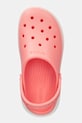 Crocs klapki Classic Frosted Stacked Clog różowy 212567.6UI