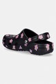 Obuwie Crocs klapki damskie Classic Flower Clog 212677.001 czarny