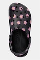 Crocs klapki damskie Classic Flower Clog czarny 212677.001