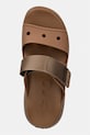 Crocs klapki damskie Soho Two Strap Sandal brązowy 212861.2EY