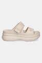 Crocs Soho Two Strap Sandal W klapki na platformie damskie 212861.2MC beżowy SS26