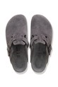 Birkenstock Boston EXQ LEVE klapki mules damskie zamszowe 1031489 szary