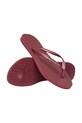 Havaianas šľapky dámske SLIM LOGO METALLIC burgundské 4119875.9339