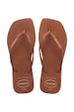 Havaianas šľapky dámske SQUARE LOGO POP UP hnedá 4148959.1976