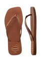 Havaianas infradito da donna SQUARE LOGO POP UP 4148959.1976 marrone