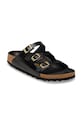 Birkenstock Florida FR klapki damskie skórzane 1032029 czarny SS26